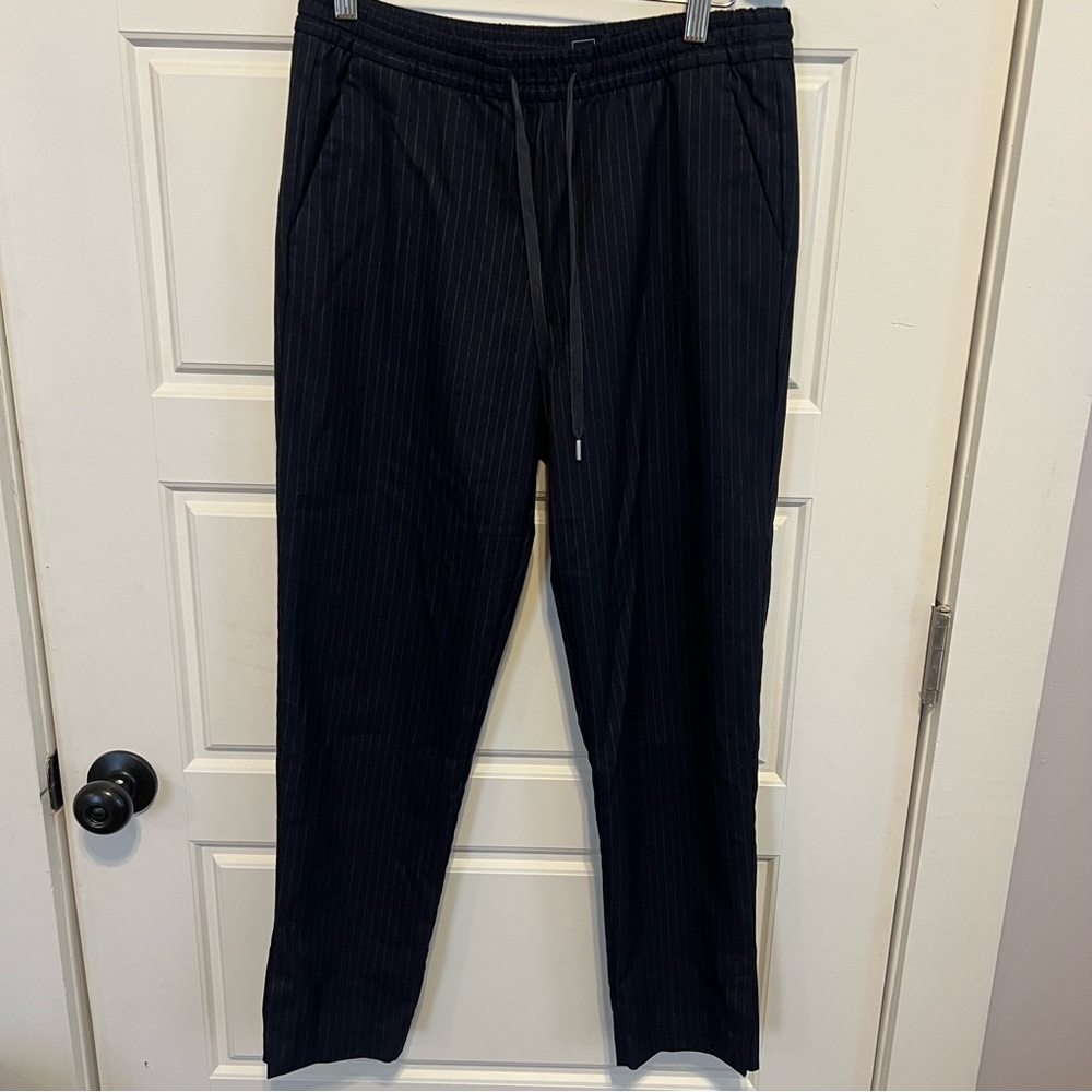 GAP Navy Pinstripe Jogger